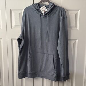 Avalanche Men's Charcoal Hoodie.  NWT.  Blue/gray color.